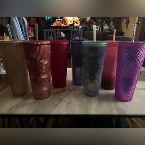 Starbucks tumblers